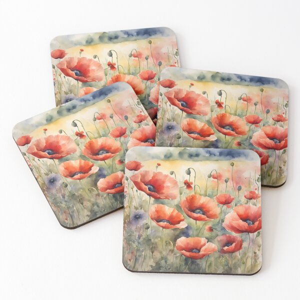 Item preview, Great wave of poppies designed and sold by CharlyB.