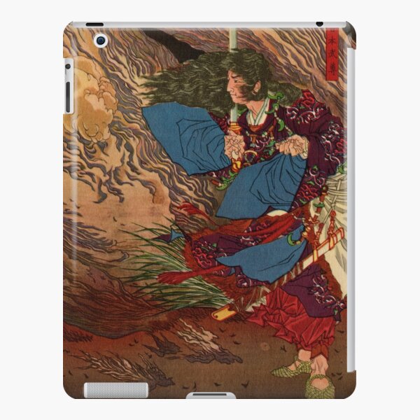 Ukiyo-e print of Samurai on a battlefield iPad Snap Case