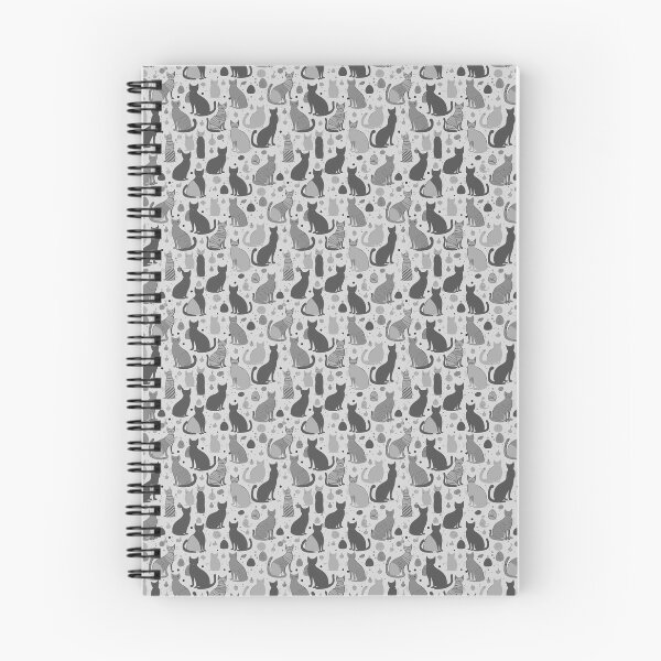 Item preview, Gray Cats Pattern designed and sold by GoodSamSupplyCo.
