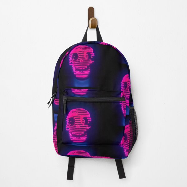 Item preview, Pink neon skull designed and sold by Glenbobagins.