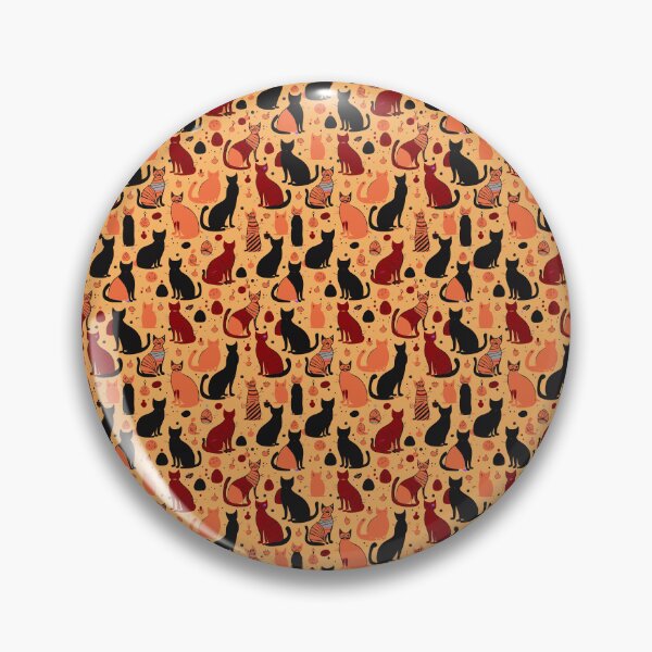 Item preview, Colorful Cats Pattern designed and sold by GoodSamSupplyCo.