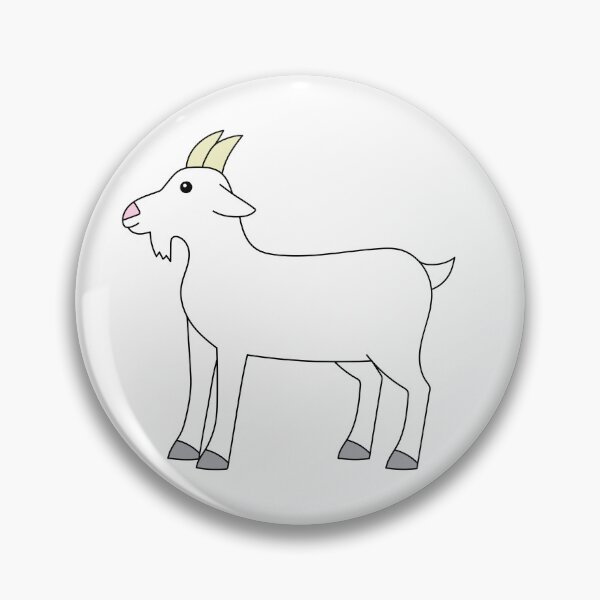 Item preview, Cute White Goat designed and sold by JefimijaT.