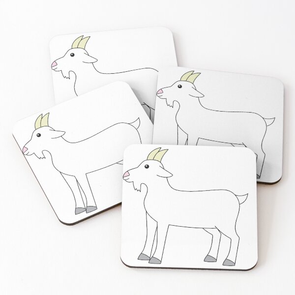 Item preview, Cute White Goat designed and sold by JefimijaT.