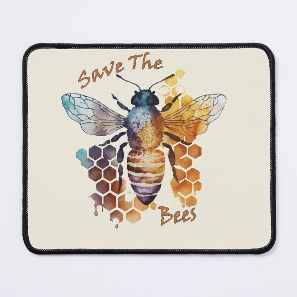 Item preview, Save The Bees - Eco Earth Friendly Conservation Message designed and sold by GVRDesign.