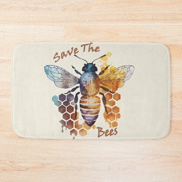 Item preview, Save The Bees - Eco Earth Friendly Conservation Message designed and sold by GVRDesign.