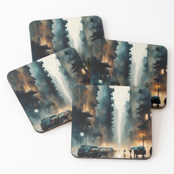 Item preview, Rainy City Street designed and sold by thali6.