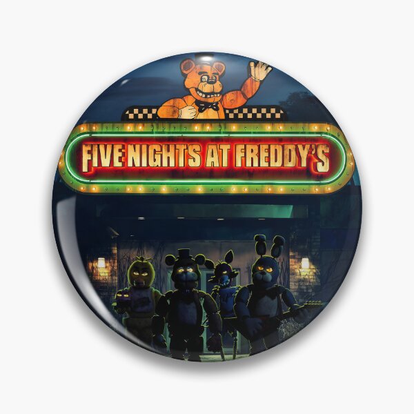 Vista previa del artículo con la obra «Cinco noches en Freddy's - cartel de la película», diseñado y vendido por SurtonDesign.