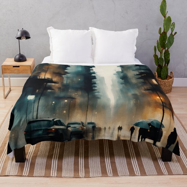 Item preview, Rainy City Street designed and sold by thali6.
