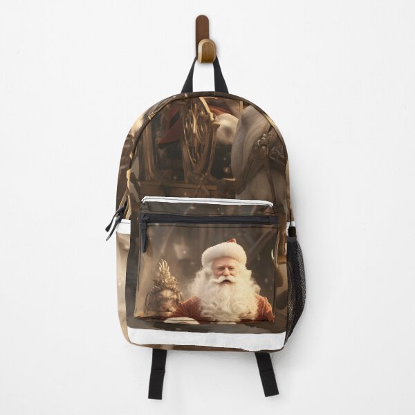 Item preview, Santa Claus is sitting in a chariot with a deers designed and sold by maii7879.
