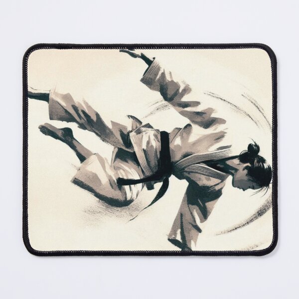Item preview, : judo, martial arts, monochrome, black and white, throw designed and sold by Martial-Art-23.