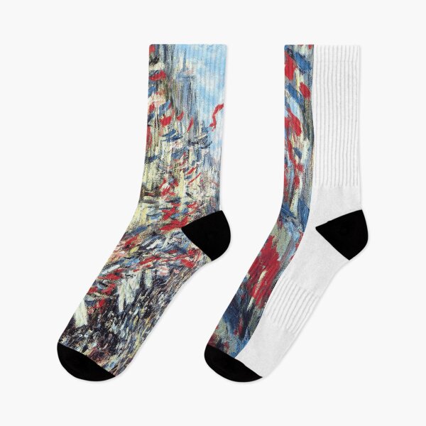 Item preview, Claude Monet's The Rue Montorgueil, Paris designed and sold by mosfunky.
