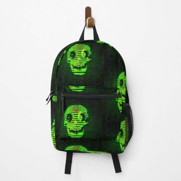 Item preview, Green neon skull designed and sold by Glenbobagins.