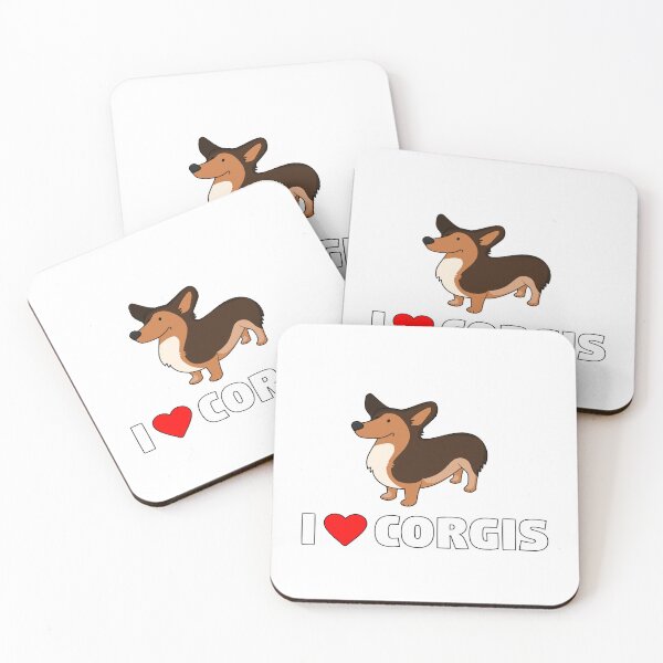 Item preview, I love corgis designed and sold by WeightPulling.