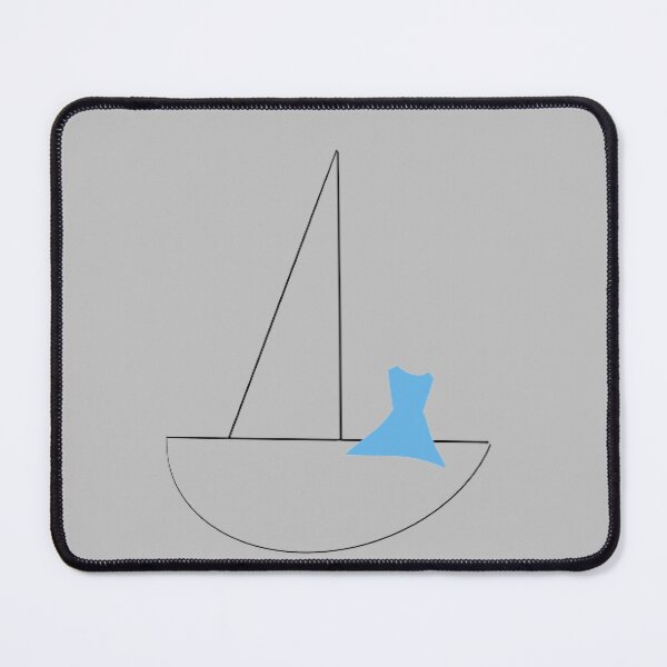 Item preview, Blue dress on a boat v2 designed and sold by bluemirrorball.