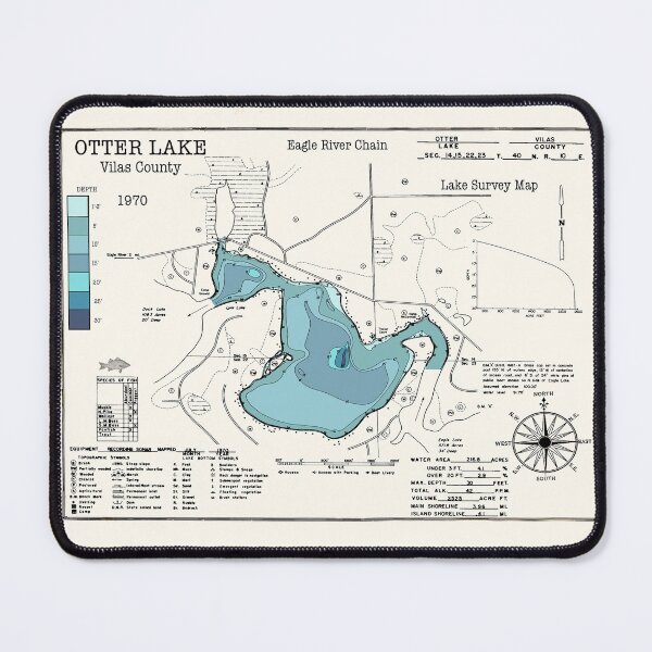 Item preview, Otter Lake WI Vilas County  designed and sold by Jean Plout.