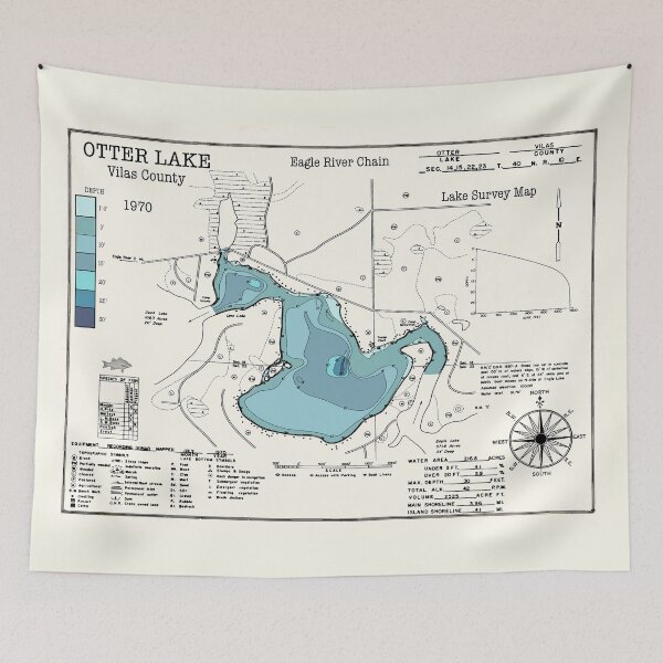 Item preview, Otter Lake WI Vilas County  designed and sold by Jean Plout.