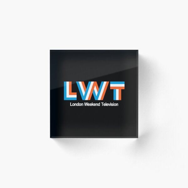 Retro LWT logo, ITV region Acrylic Block