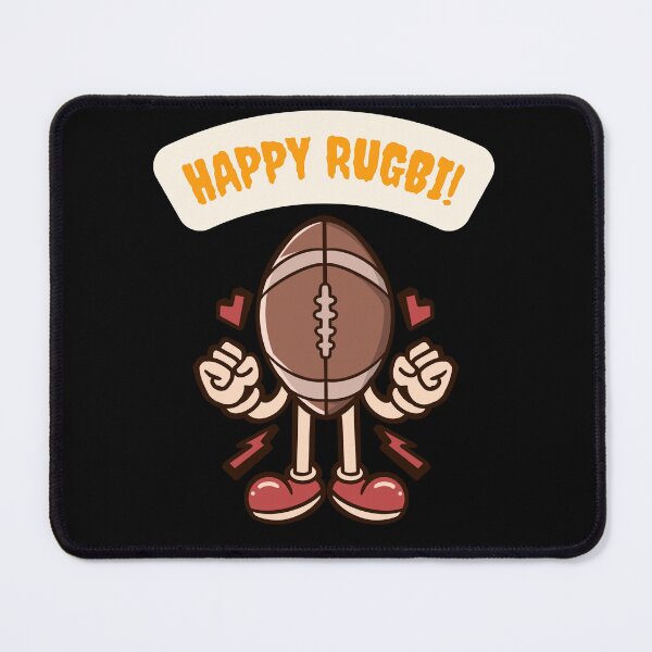 Item preview, Happy rugbi Funny gifts for rugby fans designed and sold by ABCreativeShop.