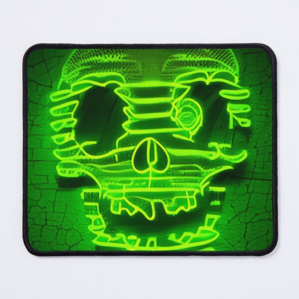 Item preview, Copy of Green neon skull designed and sold by Glenbobagins.