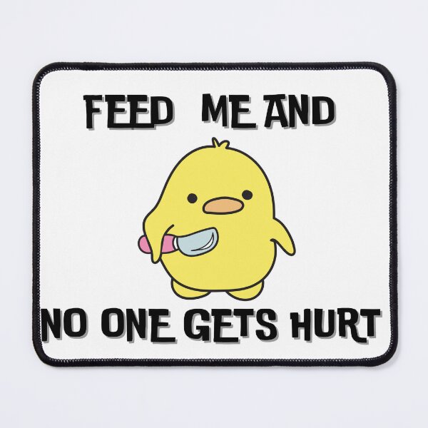 Item preview, FEED ME AND NO ONE GETS HURT designed and sold by GREENGLOWGOODS.