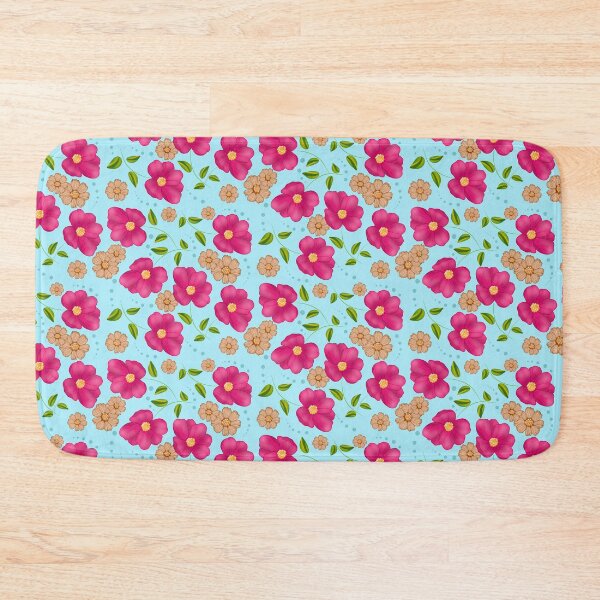 Item preview, Cosmos Floral - Blue designed and sold by JaselviiStudio.