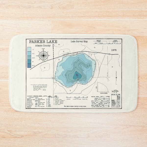 Item preview, Parker Lake WI Adams County  designed and sold by Jean Plout.