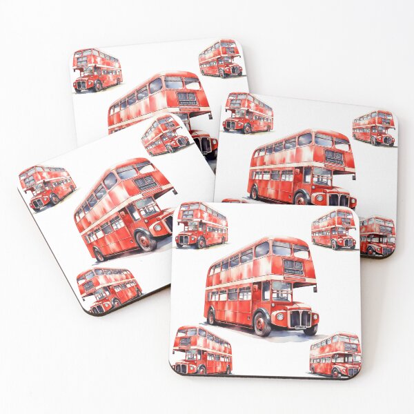Item preview, London Bus Red Route Master Different Years designed and sold by Culveays.
