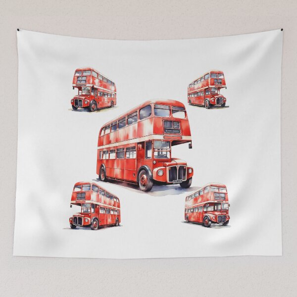 Item preview, London Bus Red Route Master Different Years designed and sold by Culveays.