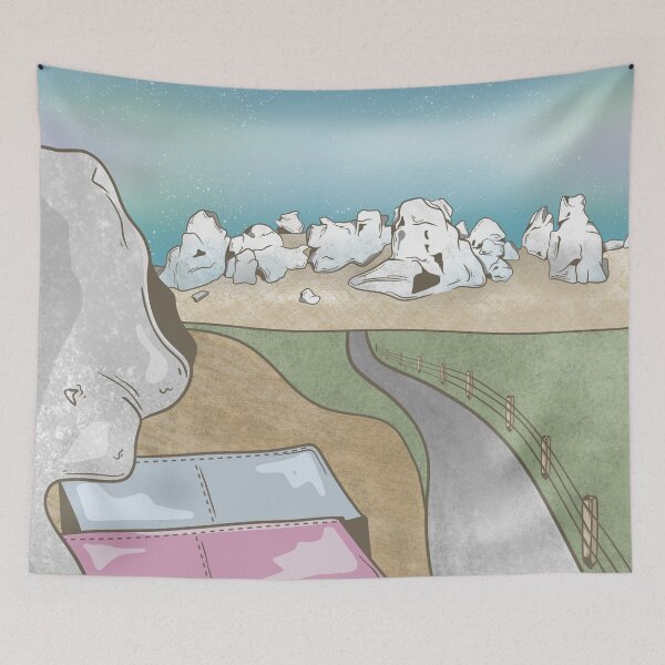 Item preview, Castle Hill Bouldering New Zealand designed and sold by ekpatterns.