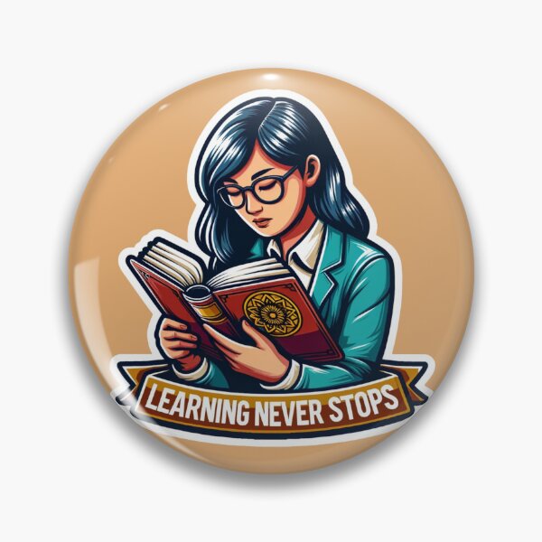 Item preview, Learning Never Stops designed and sold by NeatSplash.