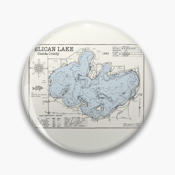Item preview, Pelican Lake WI Oneida County  designed and sold by Jean Plout.