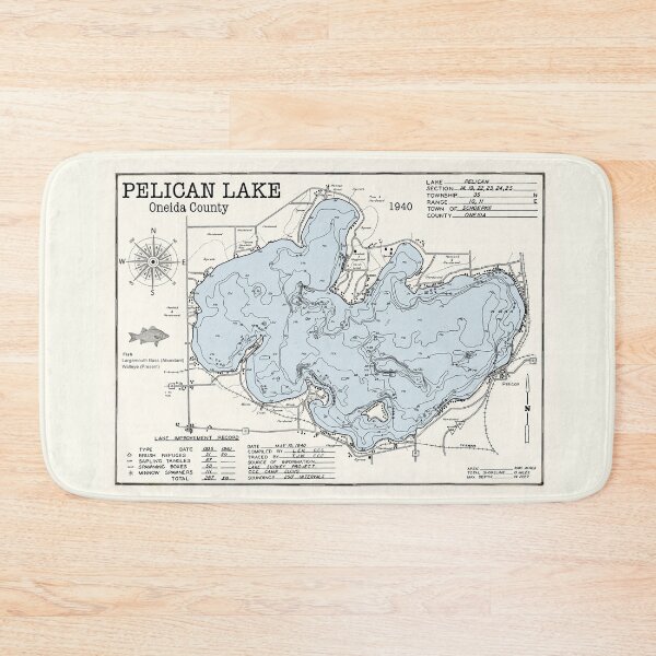 Item preview, Pelican Lake WI Oneida County  designed and sold by Jean Plout.