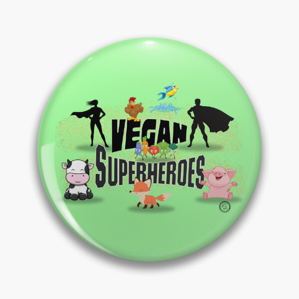 Item preview, Vegan superheroes designed and sold by farahmae.