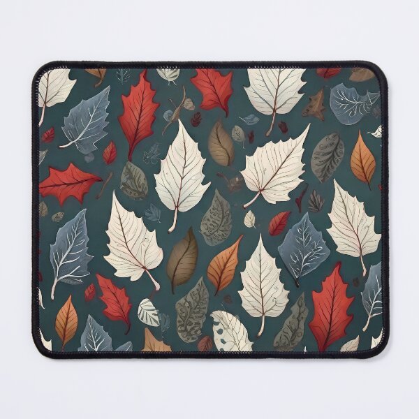 Item preview, Winter leaves pattern designed and sold by twisted-dot.