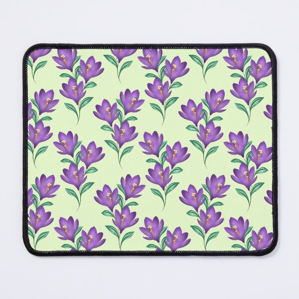 Item preview, Crocus Floral - Blue designed and sold by JaselviiStudio.