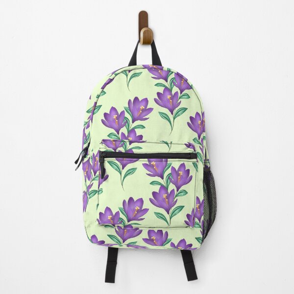 Item preview, Crocus Floral - Blue designed and sold by JaselviiStudio.