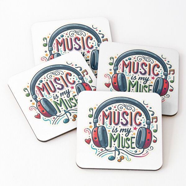 Item preview, Music Is My Muse designed and sold by NeatSplash.