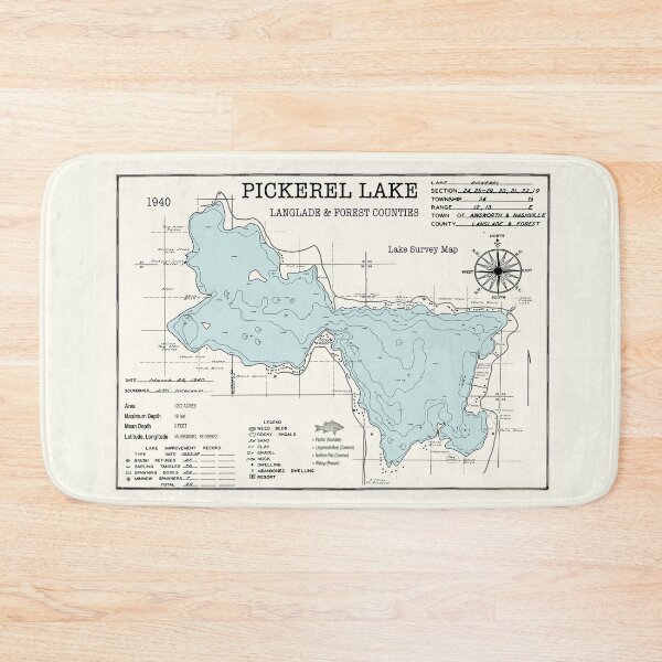 Item preview, Pickerel Lake WI Langlade and Forest Counties  designed and sold by Jean Plout.