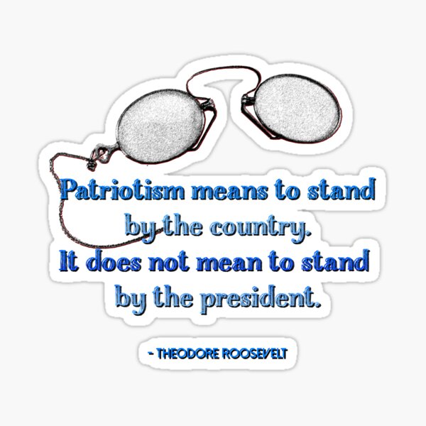 Item preview, Patriotism Ala Teddy Roosevelt designed and sold by Foxlindesigns.