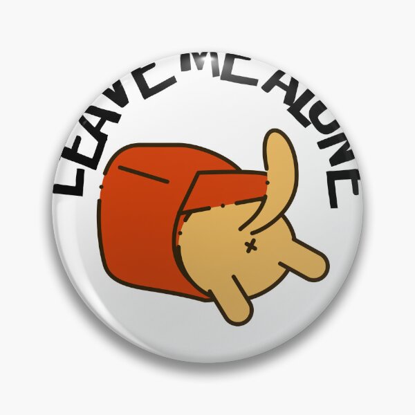 Item preview, leave me alone cat memes designed and sold by GREENGLOWGOODS.