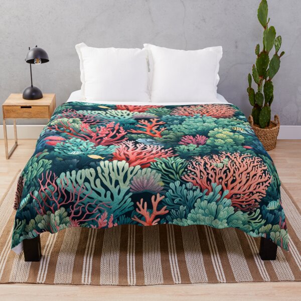 Artikelvorschau, Coral Reef Pattern entworfen und verkauft von SideSignal.