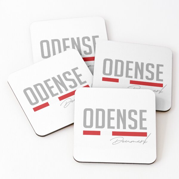 Item preview, Odense | Denmark | Danish Flag | Handwriting | City Name| Souvenir | Travel Gift designed and sold by scandi-peaks.