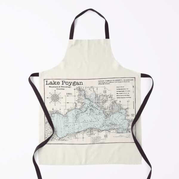 Item preview, Poygan Lake 1931 WI Waushara and Winnebago Counties  designed and sold by Jean Plout.