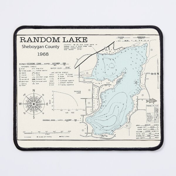 Item preview, Random Lake WI Sheboygan County designed and sold by Jean Plout.