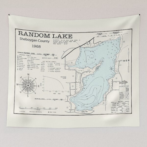 Item preview, Random Lake WI Sheboygan County  designed and sold by Jean Plout.