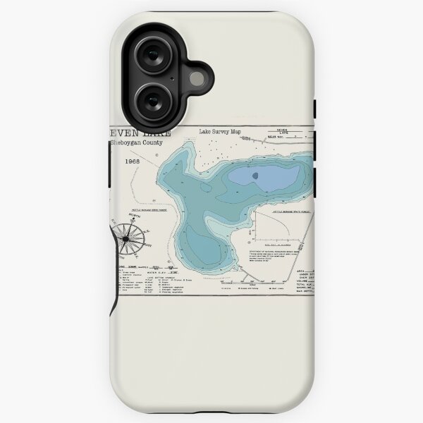 Item preview, Seven Lake WI Sheboygan County  designed and sold by Jean Plout.