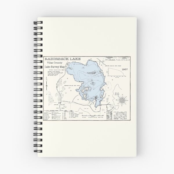 Item preview, Lago Razorback WI Condado de Vilas designed and sold by Jean Plout.