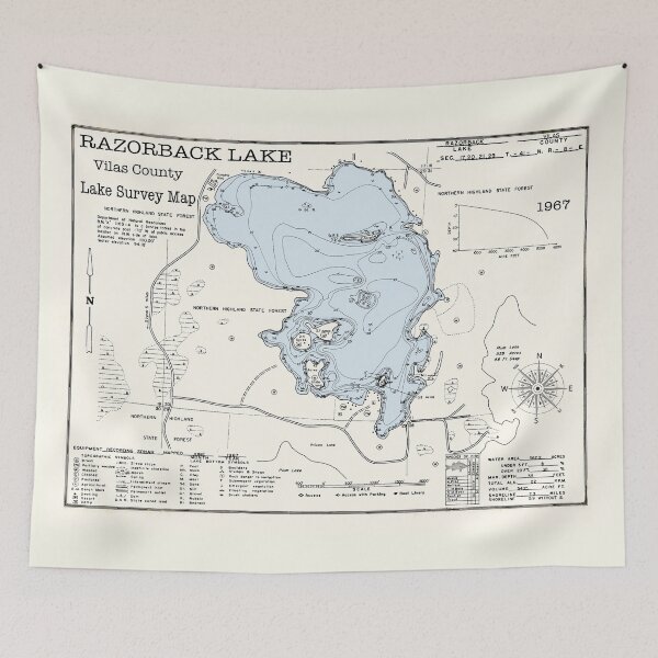 Item preview, Razorback Lake WI Vilas County  designed and sold by Jean Plout.