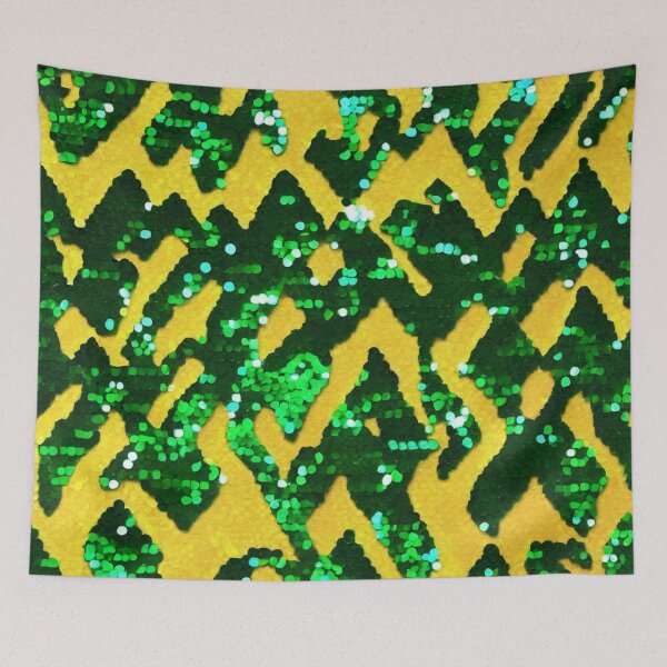 Item preview, Jamaican Rhapsody: Flag-Inspired Sequin Elegance designed and sold by Poetic4Passion.