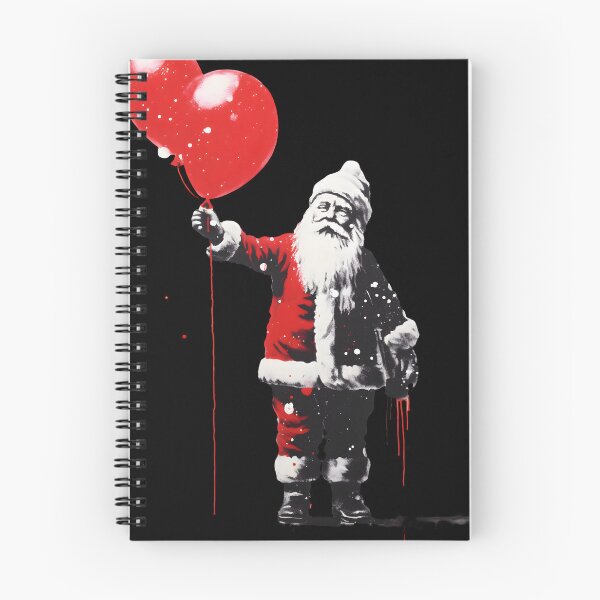 Item preview, Banksy Style Santa Claus Christmas designed and sold by mariejosee22.